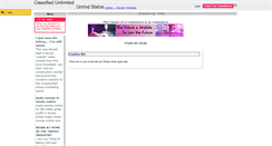Desktop Screenshot of classifiedunlimited.pressmania.com