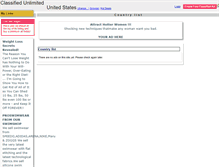 Tablet Screenshot of classifiedunlimited.pressmania.com